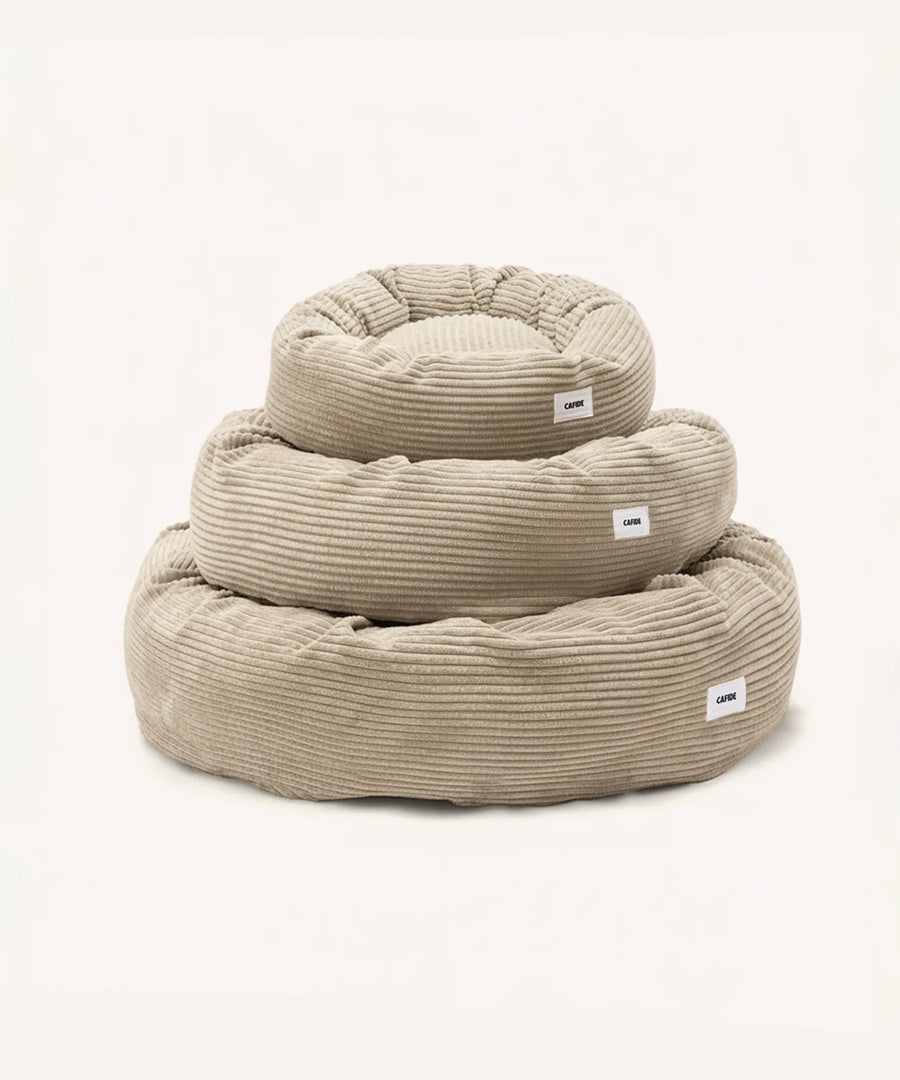 cafide-panier-rond-pour-chien-premium-nuba-velours-cotele-beige