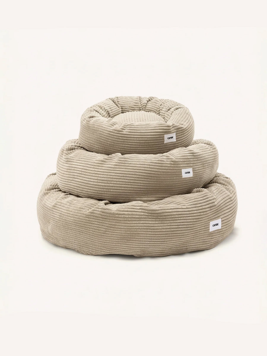 cafide-panier-rond-pour-chien-premium-nuba-velours-cotele-beige