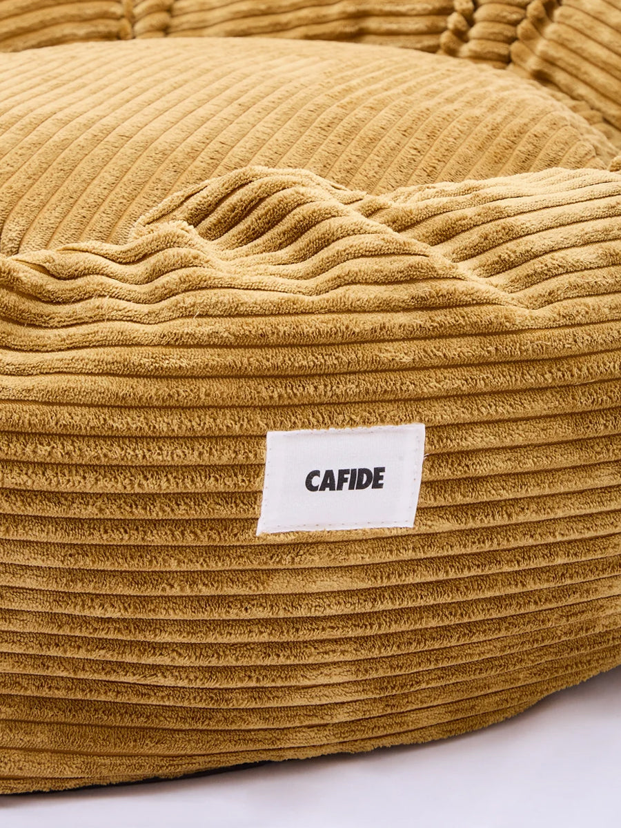 cafide-panier-rond-pour-chien-premium-nuba-velours-cotele-moutarde