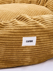 cafide-panier-rond-pour-chien-premium-nuba-velours-cotele-moutarde