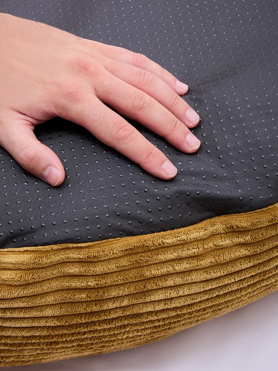 cafide-panier-rond-pour-chien-premium-nuba-velours-cotele-moutarde