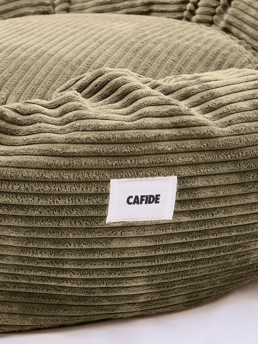 cafide-panier-rond-pour-chien-premium-nuba-velours-cotele-vert