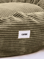 cafide-panier-rond-pour-chien-premium-nuba-velours-cotele-vert
