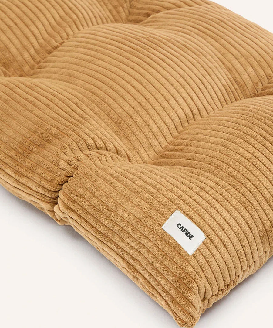 cafide-panier-tapis-pour-chien-premium-bela-Velours-Cotele-moutarde