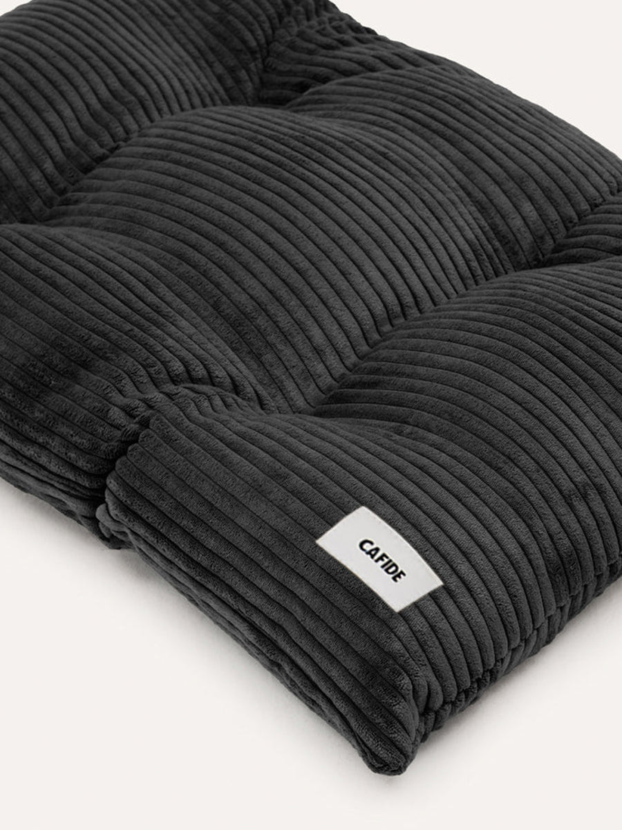 cafide-panier-tapis-pour-chien-premium-bela-Velours-Cotele-noir