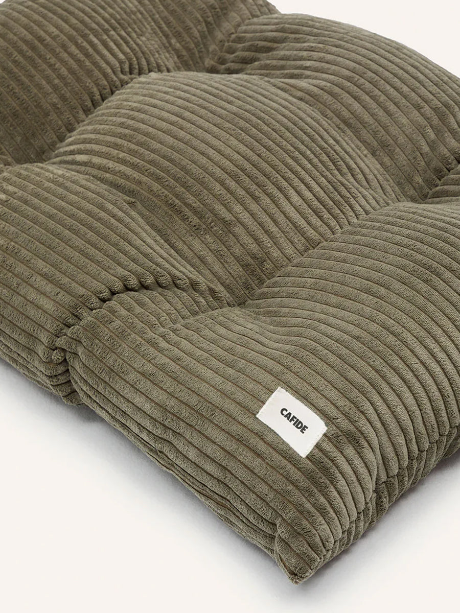cafide-panier-tapis-pour-chien-premium-bela-Velours-Cotele-vert