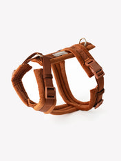 furlou-harnais-pour-chien-velvet-terre-cuite