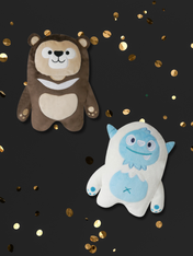 Promotion Black Friday - Lot de 2 peluches pour chien Mountain Folks