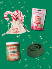 Box de Noël pour chien - Chaussette du Père Noël