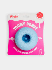 inooko-jouet-occupation-pour-chien-Yoomy-donut-bleu