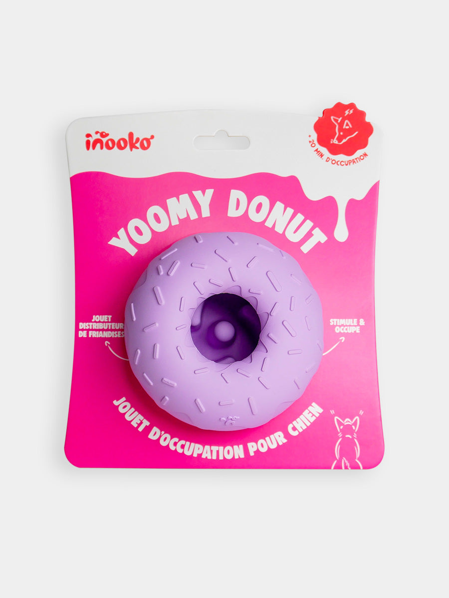 inooko-jouet-occupation-pour-chien-Yoomy-donut-violet