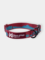 non-stop-dogwear-collier-chien-Trail-quest-collar-bordeaux-teal