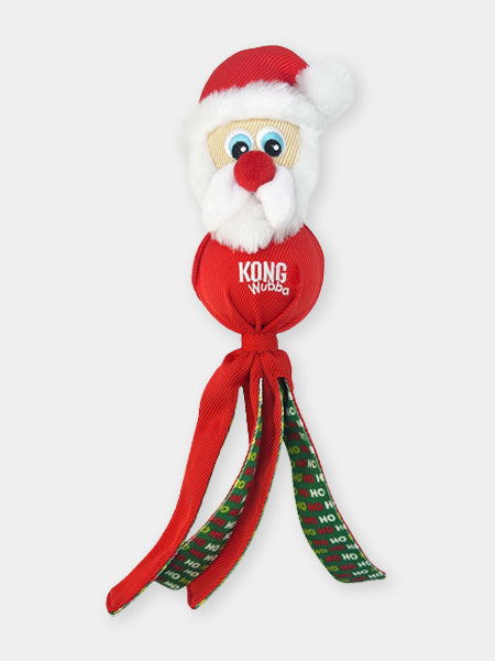       peluche-KONG-holiday-wubba-pere-noel-pour-chien-2023