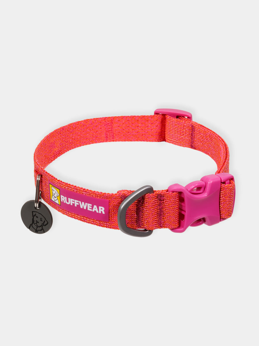 ruffwear-collier-front-range-flex-pour-chien-rouge