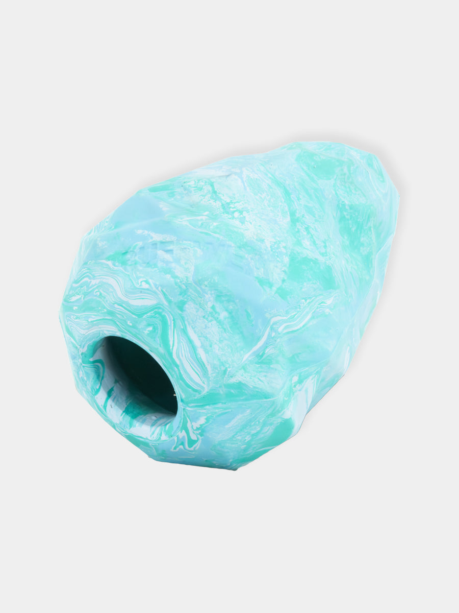 ruffwear-jouet-chien-resistant-Gnawt-a-Cone-glacial-blue