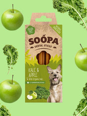       soopa-friandise-naturelles-chien-stick-dentaire-chou-kale-pomme