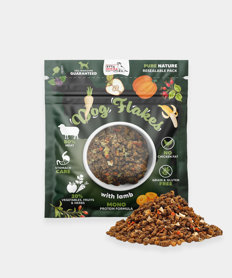 syta-micha-topper-naturel-pour-chien-flocon-agneau