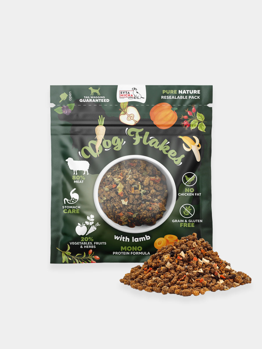 syta-micha-topper-naturel-pour-chien-flocon-agneau
