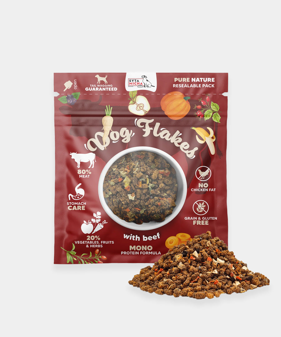 syta-micha-topper-naturel-pour-chien-flocon-boeuf