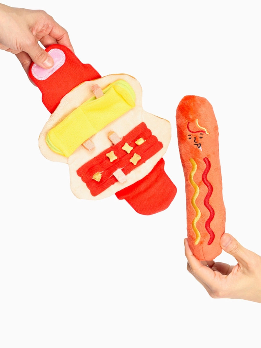 the-furry-folks-jouet-de-fouille-puzzle-interactif-pour-chien-hotdog