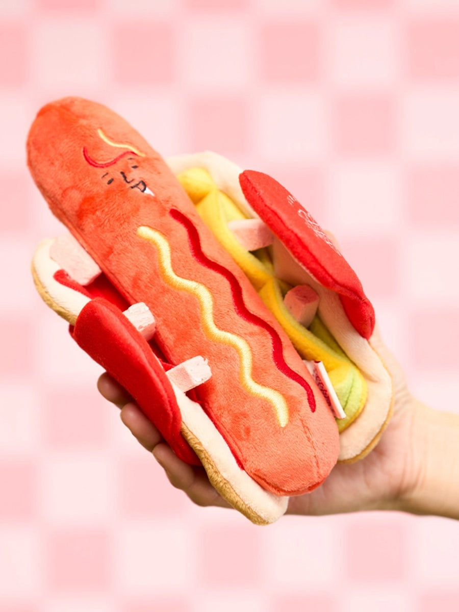 the-furry-folks-jouet-de-fouille-puzzle-interactif-pour-chien-hotdog