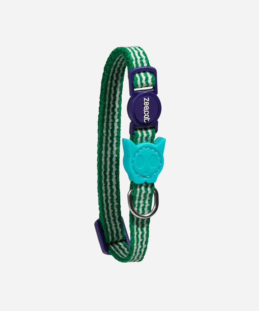 zee-dog-collier-anti-etranglement-pour-chat-Velvet-Vibes-green