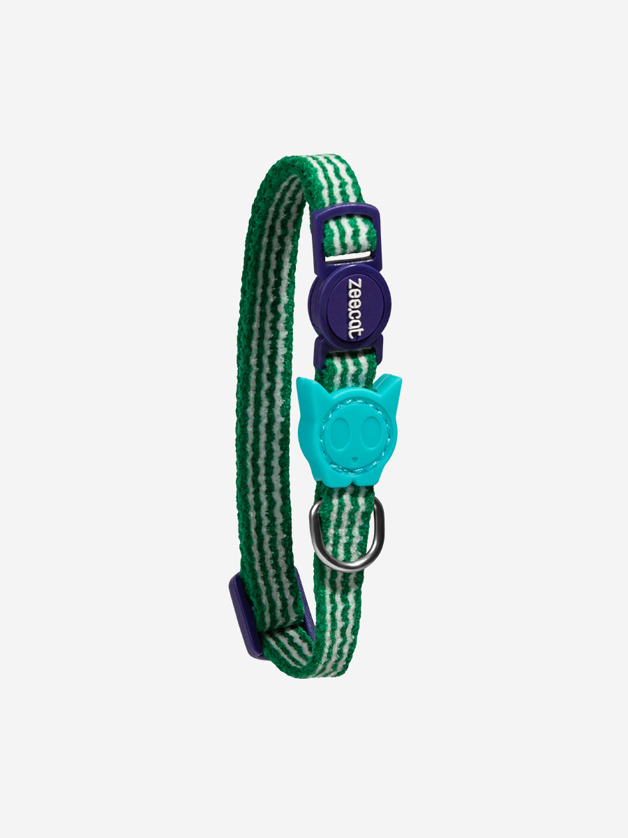 zee-dog-collier-anti-etranglement-pour-chat-Velvet-Vibes-green