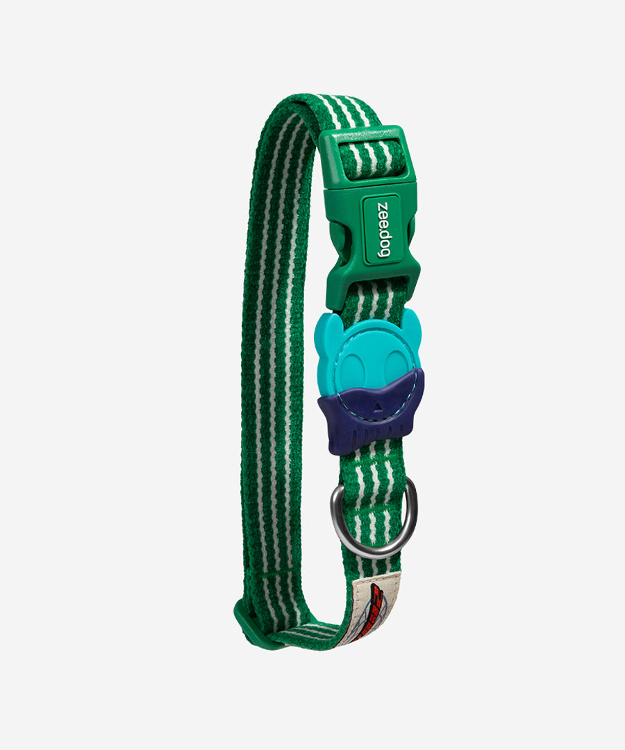 zee-dog-collier-pour-chien-Velvet-Vibes-green
