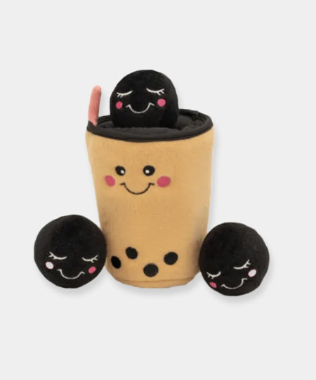       zippy-paws-burrow-peluche-pour-chien-Boba-Milk-Tea