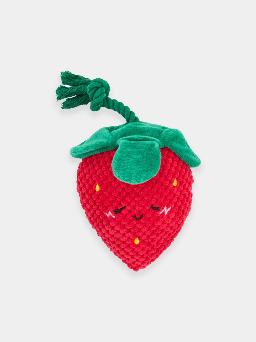 zippy-paws-jouet-corde-peluche-pour-chien-fraise