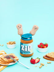 zippy-paws-peluche-fouille-pour-chien-Bungee-Burrow-beurre-de-cacahuete