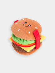 zippy-paws-peluche-fouille-pour-chien-Snufflerz-Stacks-Cheeseburger