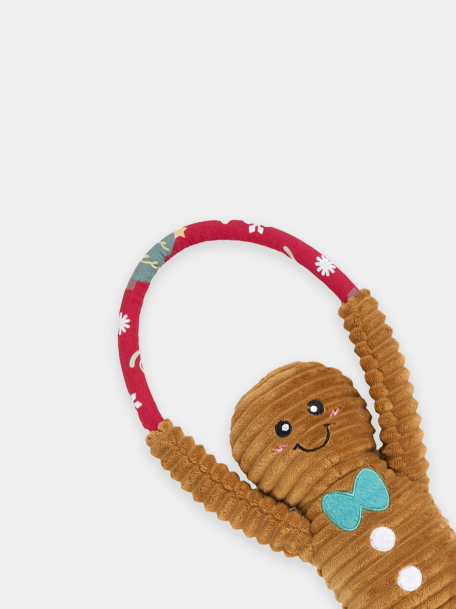 zippy-paws-peluche-pour-chien-corde-Holiday-Ropetugz-gingerbread-man