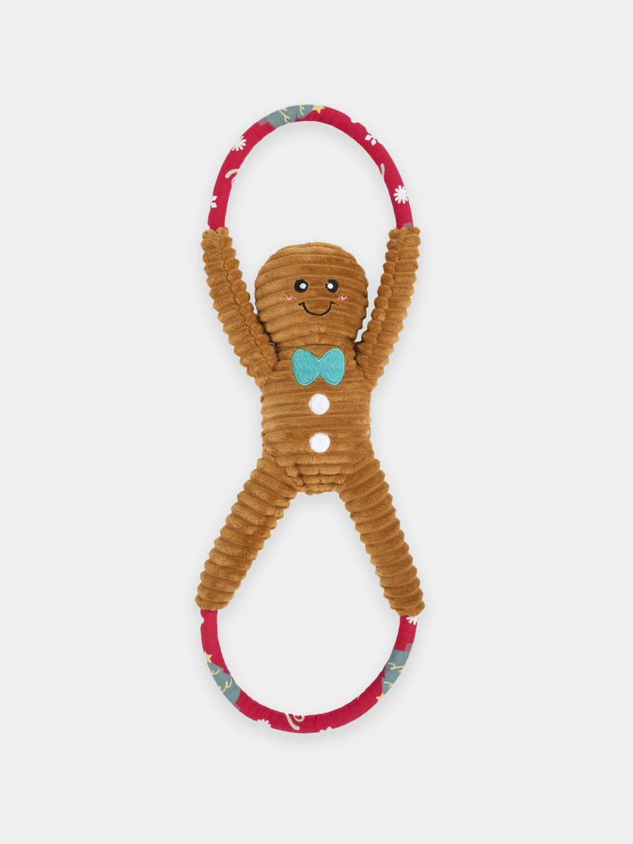 zippy-paws-peluche-pour-chien-corde-Holiday-Ropetugz-gingerbread-man
