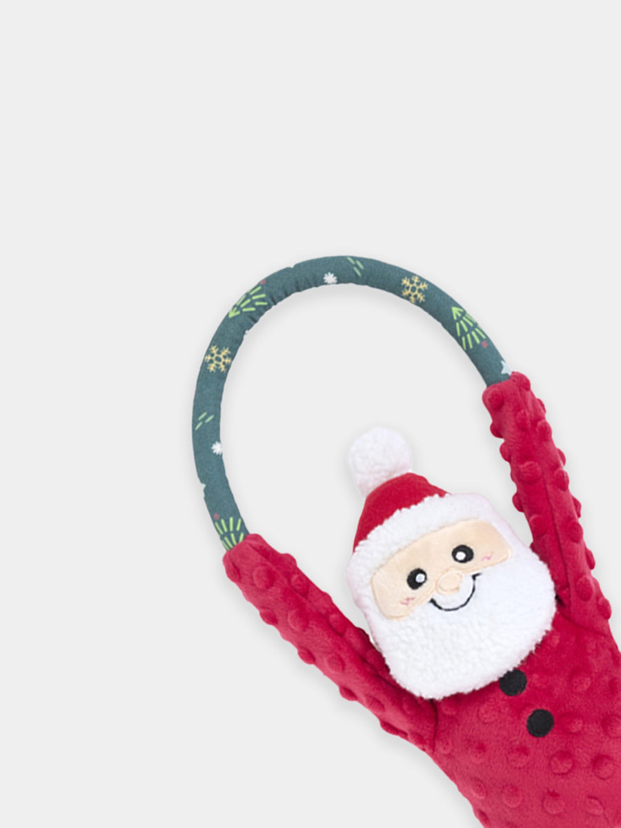 zippy-paws-peluche-pour-chien-corde-Holiday-Ropetugz-pere-noel
