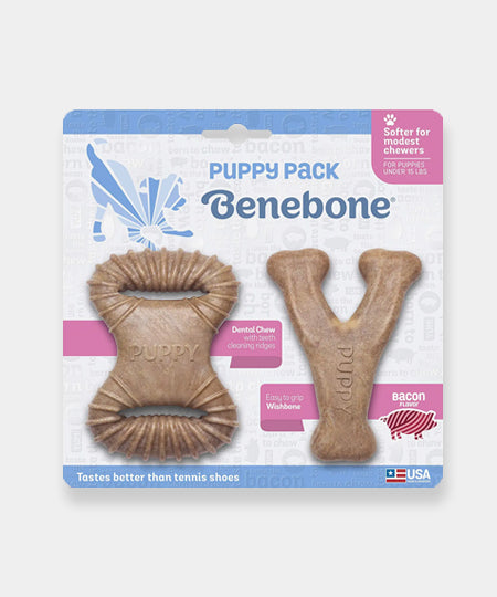     Benebone-pack-2-jouets-a-macher-pour-chiot-Dental-Chew-Wishbone