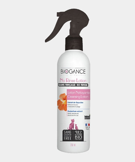       Biogance-soins-naturelles-chat-lotion-shampoing-sans-rincage-sec