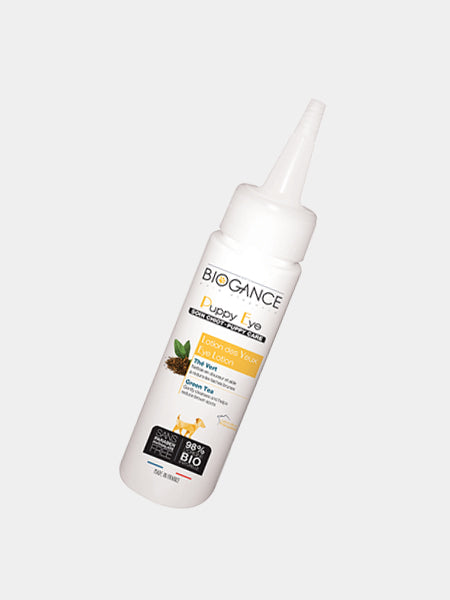 Biogance-soins-naturelles-chiot-LOTION-DES-yeux-puppy