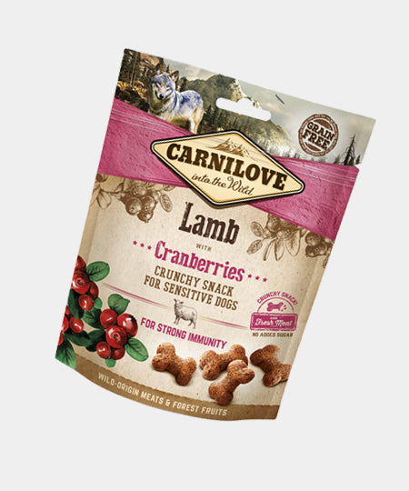 Carnilove-friandises-sans-cereales-pour-chien-agneau-cranberries