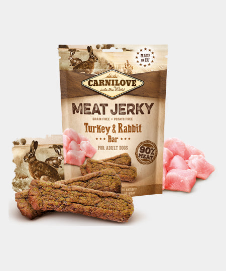    Carnilove-friandises-sans-cereales-pour-chien-meat-jerky-dinde-lapin