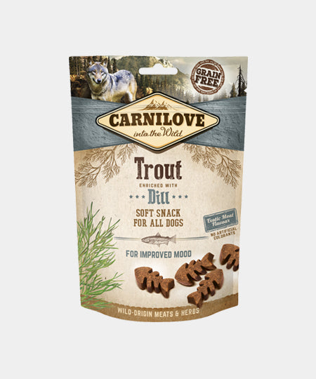 Carnilove-friandises-sans-cereales-pour-chien-truite-eglantine