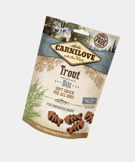 Carnilove-friandises-sans-cereales-pour-chien-truite-eglantine