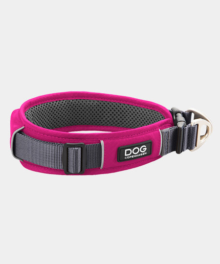 DOG-Copenhagen-collier-pour-chien-resistant-urban-explorer-rose