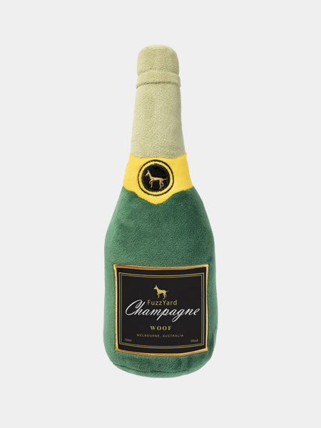 Fuzzyard-peluche-pour-chien-originale-bouteille-champagne