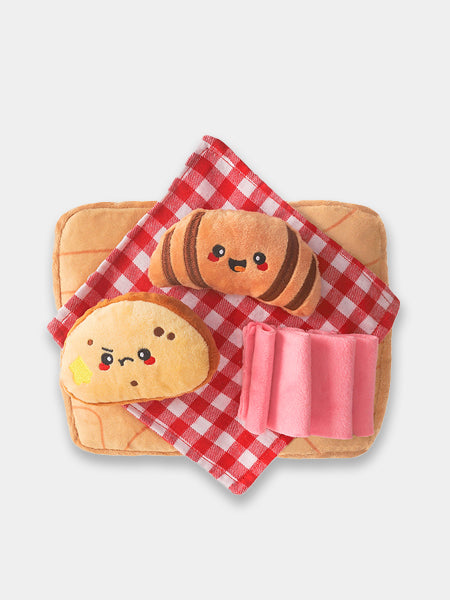       HugSmart-peluche-interactive-fouille-pour-chien-chiot-assiette-de-charcuterie