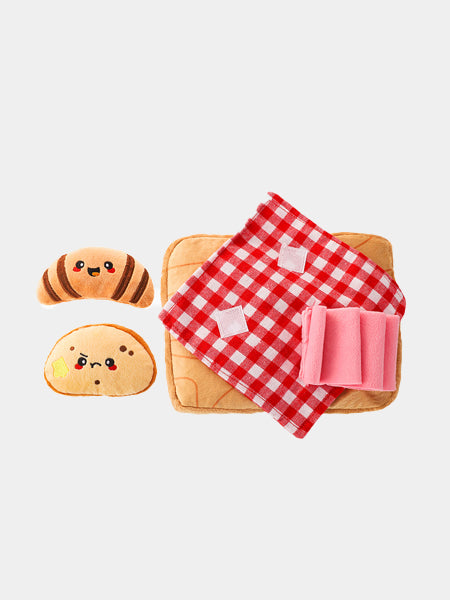       HugSmart-peluche-interactive-fouille-pour-chien-chiot-assiette-de-charcuterie