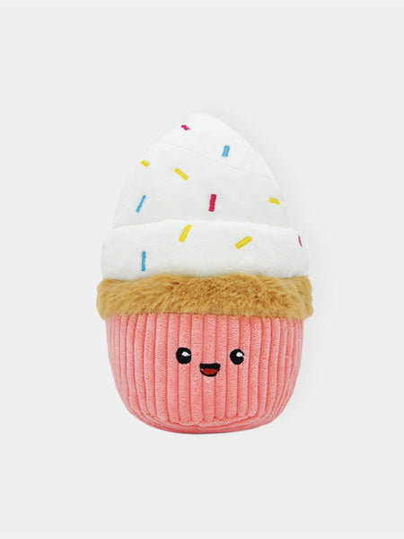 HugSmart-peluche-interactive-pour-chien-chiot-cupcake