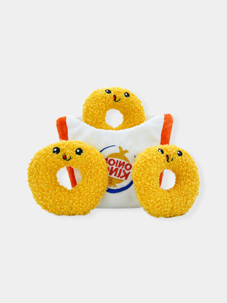    HugSmart-peluche-interactive-pour-chien-chiot-onion-rings