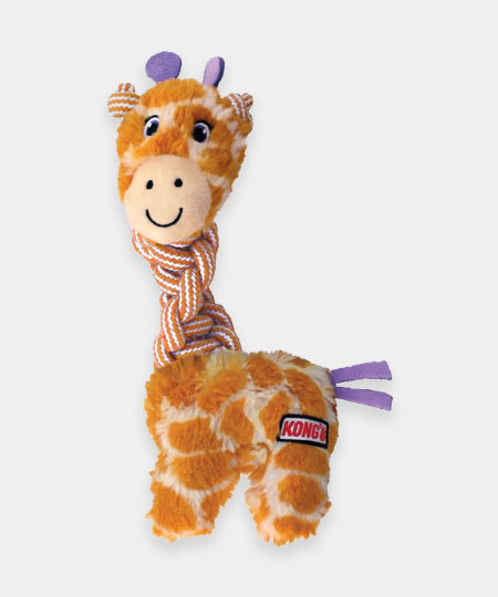       Jouet-KONG-peluche-pour-chien-Knots-Twists-girafe