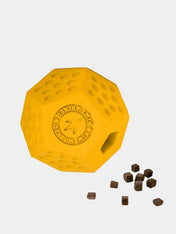  Kiwi-walker-Jouet-occupation-pour-chien-Dodecaball-jaune